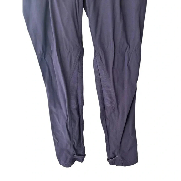 Lululemon Pedal Power Cycling Pant Dense Purple Reflective Commuter Trouser Sz 6 - Picture 6 of 12